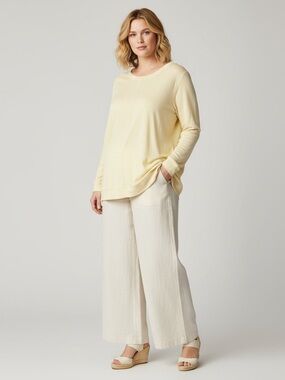 J. JILL Yellow Tunic Top